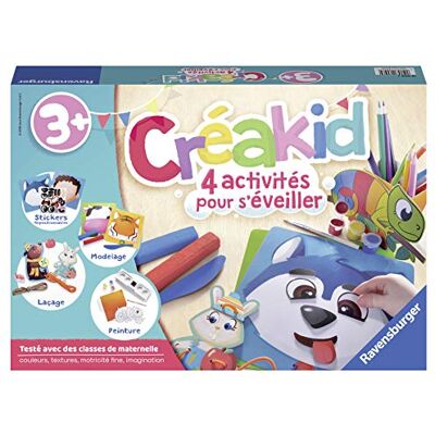 Ravensburger Créakid Kit Multi-activités Jeu créatif Enfant dès 3 Ans 18046 - Publicité Ravensburger Créakid Kit Multi-activités Jeu créatif Enfant dès 3 Ans 18046 - Publicité