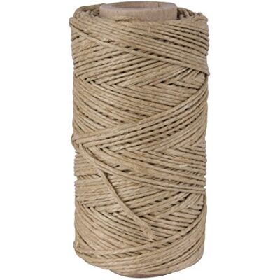 Apli Bobine de ficelle chanvre 100 g 80 m - Publicité Apli Bobine de ficelle chanvre 100 g 80 m - Publicité