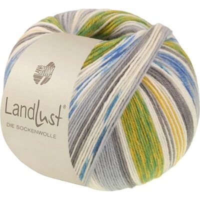 Lana Grossa Landlust die Sockenwolle FB 724 Fil en laine mérinos en différentes couleurs Fil à tricoter à la main en 80 % laine vierge (mérinos) et 20 % polyamide 100 g de laine pour tricot et - Publicité Lana Grossa Landlust die Sockenwolle FB 724 Fil en laine mérinos en différentes couleurs Fil à tricoter à la main en 80 % laine vierge (mérinos) et 20 % polyamide 100 g de laine pour tricot et - Publicité