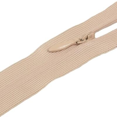 MDC Fermeture Invisible Non séparable Ajustable Beige Clair Taille 22cm - Publicité MDC Fermeture Invisible Non séparable Ajustable Beige Clair Taille 22cm - Publicité