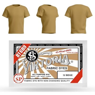 HOPS Viktoria Peinture Textile, Lavable en Machine (59 Couleurs) Teinture pour Tissu, Teinture Textile, Peintures pour Tissu Lavables, Couleur Textile, Teinture pour Vêtements - Publicité HOPS Viktoria Peinture Textile, Lavable en Machine (59 Couleurs) Teinture pour Tissu, Teinture Textile, Peintures pour Tissu Lavables, Couleur Textile, Teinture pour Vêtements - Publicité