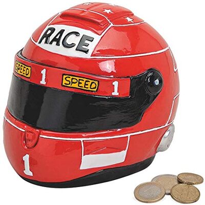 matches21 HOME & HOBBY matches21 Tirelire en polyrésine pour Casque, Moto, Course à Pied Rouge 14 x 11 x 11 cm - Publicité matches21 HOME & HOBBY matches21 Tirelire en polyrésine pour Casque, Moto, Course à Pied Rouge 14 x 11 x 11 cm - Publicité