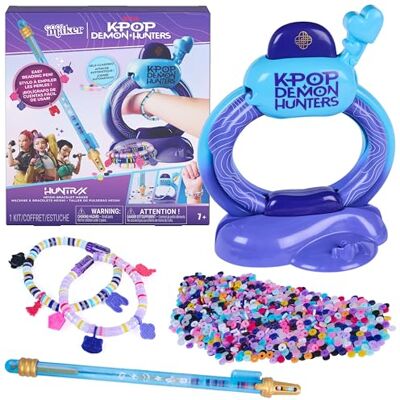 Cool MAKER Atelier À Bracelets Heishi Kpop Demon Hunters Kit Création Bijoux Stylo À Perles 1200 Perles Heishi 7 Charms Pour Créer 15 Bracelets d'Amitité Dès 7 Ans - Publicité Cool MAKER Atelier À Bracelets Heishi Kpop Demon Hunters Kit Création Bijoux Stylo À Perles 1200 Perles Heishi 7 Charms Pour Créer 15 Bracelets d'Amitité Dès 7 Ans - Publicité