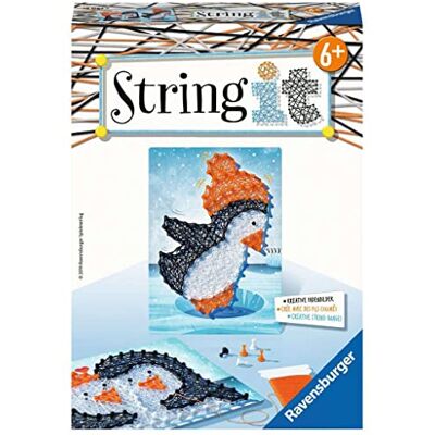 Ravensburger String It Pingouin String Art Jeu créatif Enfants dès 6 Ans 18067 Version française - Publicité Ravensburger String It Pingouin String Art Jeu créatif Enfants dès 6 Ans 18067 Version française - Publicité