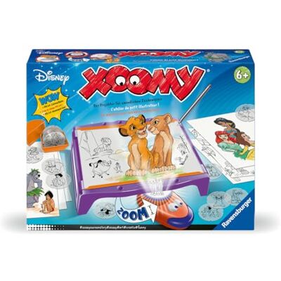 Ravensburger Xoomy Maxi Disney – Table à Dessin pour Enfant avec projecteur LED – Apprendre à Dessiner Les Personnages Disney – 72 modèles – Activité créative dès 6 Ans – Version française - Publicité Ravensburger Xoomy Maxi Disney – Table à Dessin pour Enfant avec projecteur LED – Apprendre à Dessiner Les Personnages Disney – 72 modèles – Activité créative dès 6 Ans – Version française - Publicité