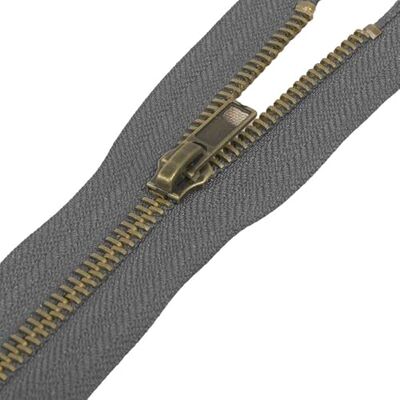 MDC Fermeture en métal séparable n°5 gris Taille 35cm - Publicité MDC Fermeture en métal séparable n°5 gris Taille 35cm - Publicité