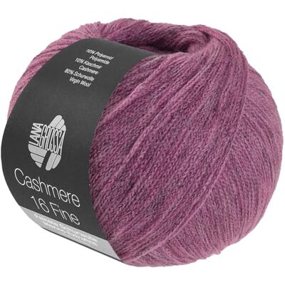 Lana Grossa Cashmere 16 Fine En cachemire et laine mérinos Fil à tricoter à la main en 80 % laine vierge (mérinos extrafine), 10 % cachemire et polyamide 50 g de laine pour tricot et crochet - Publicité Lana Grossa Cashmere 16 Fine En cachemire et laine mérinos Fil à tricoter à la main en 80 % laine vierge (mérinos extrafine), 10 % cachemire et polyamide 50 g de laine pour tricot et crochet - Publicité