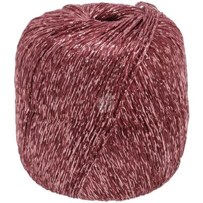 Lana Grossa Brillino Fil avec fil lurex coloré Fil à tricoter à la main en 83 % viscose et 17 % fibres métalliques 25 g de laine pour tricot et crochet 200 m - Publicité Lana Grossa Brillino Fil avec fil lurex coloré Fil à tricoter à la main en 83 % viscose et 17 % fibres métalliques 25 g de laine pour tricot et crochet 200 m - Publicité