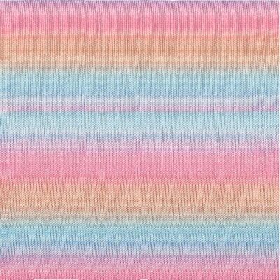 Katıa 50 g Merino Baby Aquarelle – Couleur : 357 – Beige-bleu ciel et rose – Avec effet dégradé en 3 couleurs - Publicité Katıa 50 g Merino Baby Aquarelle – Couleur : 357 – Beige-bleu ciel et rose – Avec effet dégradé en 3 couleurs - Publicité