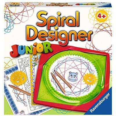 Ravensburger Spiral Junior Spiral Designer Dessin Apprendre à Dessiner Crayons de Couleur Inclus Activité créative Dès 4 Ans 29699 Version française - Publicité Ravensburger Spiral Junior Spiral Designer Dessin Apprendre à Dessiner Crayons de Couleur Inclus Activité créative Dès 4 Ans 29699 Version française - Publicité
