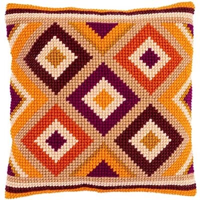 Vervaco Point De Croix Kit Coussin Complet Set MOTIFS KELIM Decoration Manuelle Broderie Kit Adulte Art Creatif Cadeau DIY Cross Stitch Embroidery ca. 40 x 40 cm, design #8 - Publicité Vervaco Point De Croix Kit Coussin Complet Set MOTIFS KELIM Decoration Manuelle Broderie Kit Adulte Art Creatif Cadeau DIY Cross Stitch Embroidery ca. 40 x 40 cm, design #8 - Publicité