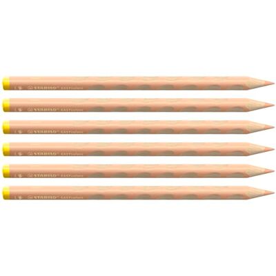 STABILO EASYColors Lot de 6 crayons de couleur ergonomiques Rose Chair Gaucher - Publicité STABILO EASYColors Lot de 6 crayons de couleur ergonomiques Rose Chair Gaucher - Publicité