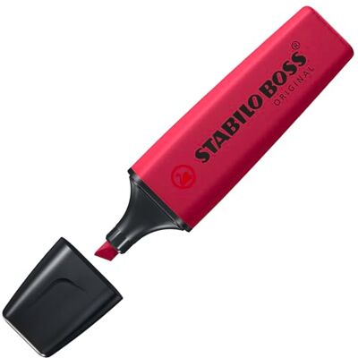 STABILO BOSS Surligneur 1 pièce Naturecolors Fleur sauvage Bordeaux - Publicité STABILO BOSS Surligneur 1 pièce Naturecolors Fleur sauvage Bordeaux - Publicité