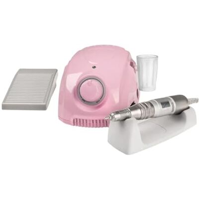 ACTIVESHOP Ponceuse à Ongles Électrique Marathon 3 000 tr/min Rose Champion Machine de Pédicure Professionnelle avec Pédale pour Salon de Manucure - Publicité ACTIVESHOP Ponceuse à Ongles Électrique Marathon 3 000 tr/min Rose Champion Machine de Pédicure Professionnelle avec Pédale pour Salon de Manucure - Publicité