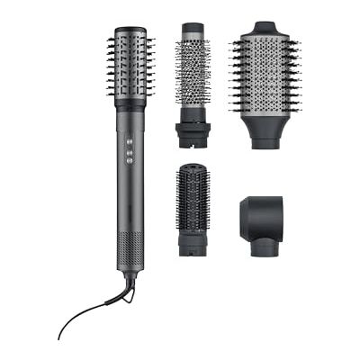 Severin Brosse soufflante Multi Style 5 en 1, Brosse électrique avec 5 accessoires inclus, Sèche-cheveux, 2 brosses rondes, brosse ovale et plate, Technologie ionique, 1 500 W, Noir, WL 0684 - Publicité Severin Brosse soufflante Multi Style 5 en 1, Brosse électrique avec 5 accessoires inclus, Sèche-cheveux, 2 brosses rondes, brosse ovale et plate, Technologie ionique, 1 500 W, Noir, WL 0684 - Publicité