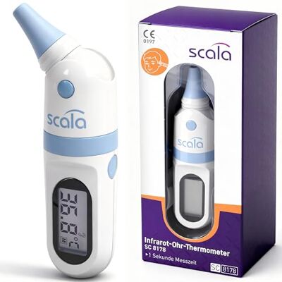 Scala Thermomètre à huile infrarouge SC 8178 - Publicité Scala Thermomètre à huile infrarouge SC 8178 - Publicité