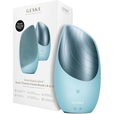 GESKE - Sonic Thermo Facial Brush - Turquoise - Facial Brush - Publicité GESKE - Sonic Thermo Facial Brush - Turquoise - Facial Brush - Publicité