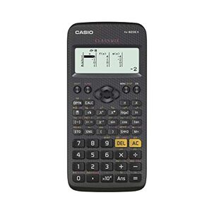 Casio Calculatrice scolaire FX-82DE X CLASSWIZ, à piles, noire, langue : ALLEMAND - Publicité