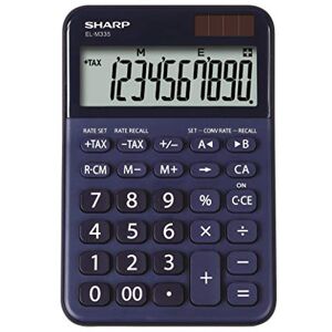 Sharp El-M335 BL Calculatrice de bureau - Publicité Sharp El-M335 BL Calculatrice de bureau - Publicité