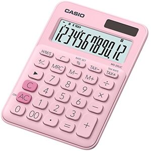 Casio MS 20UC PK Calculatrice de bureau Rose - Publicité