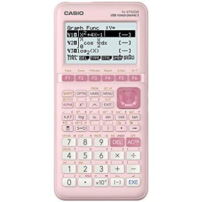 Casio fx-9750GIII Calculatrice Graphique, Programmation Python, Rose Affichage naturel du manuel avec programmation Python ; idéal pour les examens, les STEM et les mathématiques avancées - Publicité Casio fx-9750GIII Calculatrice Graphique, Programmation Python, Rose Affichage naturel du manuel avec programmation Python ; idéal pour les examens, les STEM et les mathématiques avancées - Publicité