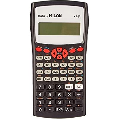 MILAN 159110RBL Blister Calculatrice Scientifique 240 fonctions Rouge - Publicité MILAN 159110RBL Blister Calculatrice Scientifique 240 fonctions Rouge - Publicité