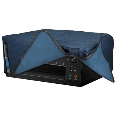 kwmobile Housse Imprimante Compatible avec Canon Pixma TS6350 Housse Housse de Protection pour Imprimante en Lin bleu-gris - Publicité kwmobile Housse Imprimante Compatible avec Canon Pixma TS6350 Housse Housse de Protection pour Imprimante en Lin bleu-gris - Publicité