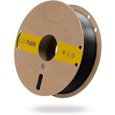 colorFabb Petg Economy Noir Filament pour imprimante 3D, 2,85 mm, 2200 g - Publicité colorFabb Petg Economy Noir Filament pour imprimante 3D, 2,85 mm, 2200 g - Publicité