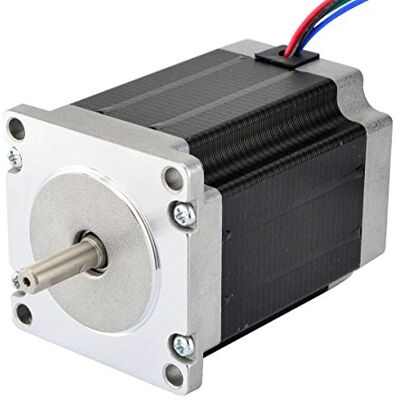 STEPPERONLINE Nema 23 Moteur pas à pas bipolaire 2,8A 76mm Longueur 1,9Nm CNC Moulin à fraiser - Publicité STEPPERONLINE Nema 23 Moteur pas à pas bipolaire 2,8A 76mm Longueur 1,9Nm CNC Moulin à fraiser - Publicité
