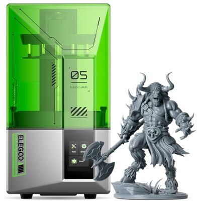 ELEGOO Mars 5 Imprimante 3D Résine pour Débutants avec Écran LCD Mono 4K - Publicité ELEGOO Mars 5 Imprimante 3D Résine pour Débutants avec Écran LCD Mono 4K - Publicité