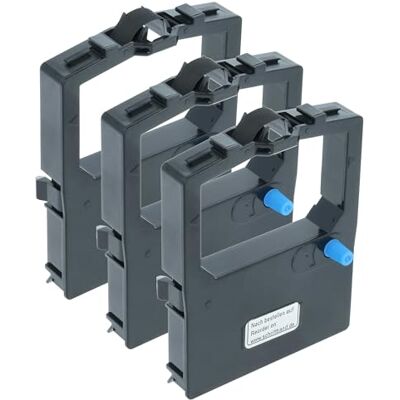 vhbw 3x Ruban encreur compatible avec OKI Microline 320 série 320, 320 Elite, 320 Flatbed imprimante matricielle ou de reçus noir - Publicité vhbw 3x Ruban encreur compatible avec OKI Microline 320 série 320, 320 Elite, 320 Flatbed imprimante matricielle ou de reçus noir - Publicité