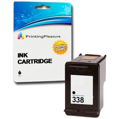 Printing Pleasure Noir Cartouche d'encre Compatible pour HP Officejet 100 Mobile 6210 6215 7210 7310 Photosmart 2575 Pro B8330 DeskJet 460 460c 6620 6840 9800 Remplacement pour HP 338 (C8765EE) - Publicité Printing Pleasure Noir Cartouche d'encre Compatible pour HP Officejet 100 Mobile 6210 6215 7210 7310 Photosmart 2575 Pro B8330 DeskJet 460 460c 6620 6840 9800 Remplacement pour HP 338 (C8765EE) - Publicité