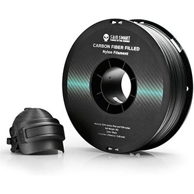 sainsmart Bobine de filament en nylon rempli de fibre de carbone ePA-CF 1,75 mm pour imprimante 3D Noir 1 kg - Publicité sainsmart Bobine de filament en nylon rempli de fibre de carbone ePA-CF 1,75 mm pour imprimante 3D Noir 1 kg - Publicité