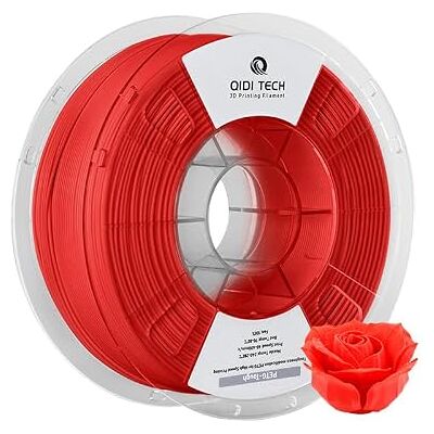 QIDI TECH Filament PETG-Tough, Filament Imprimante 3D PETG Résistant 1.75mm, Bobine de 1kg (2.2lbs), Adapté à l'impression à Grande Vitesse, Convient à la Plupart des Imprimantes 3D FDM, Orange - Publicité QIDI TECH Filament PETG-Tough, Filament Imprimante 3D PETG Résistant 1.75mm, Bobine de 1kg (2.2lbs), Adapté à l'impression à Grande Vitesse, Convient à la Plupart des Imprimantes 3D FDM, Orange - Publicité