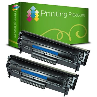 Printing Pleasure 2 Toner Compatible pour HP LaserJet 1010 1012 1015 1018 1020 1022 1022n 1022nw 3010 3015 3020 3030 3050 3052 3055 M1005 M1319F Canon i-SENSYS LBP2900 LBP2900i LBP3000 MF4120 MF4140 - Publicité Printing Pleasure 2 Toner Compatible pour HP LaserJet 1010 1012 1015 1018 1020 1022 1022n 1022nw 3010 3015 3020 3030 3050 3052 3055 M1005 M1319F Canon i-SENSYS LBP2900 LBP2900i LBP3000 MF4120 MF4140 - Publicité