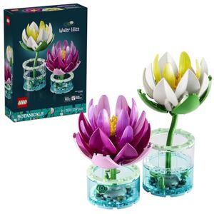 Lego Botanicals Les Nénuphars Set de Fleurs Artificielles Fausses Plantes en Pot dans Vases Transparents Décoration DIY pour Chambre d'enfant Cadeau pour Fille dès 9 Ans ou Adulte 11511 - Publicité Lego Botanicals Les Nénuphars Set de Fleurs Artificielles Fausses Plantes en Pot dans Vases Transparents Décoration DIY pour Chambre d'enfant Cadeau pour Fille dès 9 Ans ou Adulte 11511 - Publicité