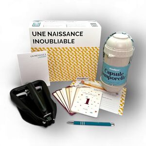 toodays.me Kit capsule temporelle spécial naissance – Activité unique et originale pour conserver les souvenirs d'une naissance – Idée cadeau naissance / Baby Shower / Gender Reveal – Fabrication française - Publicité toodays.me Kit capsule temporelle spécial naissance – Activité unique et originale pour conserver les souvenirs d'une naissance – Idée cadeau naissance / Baby Shower / Gender Reveal – Fabrication française - Publicité