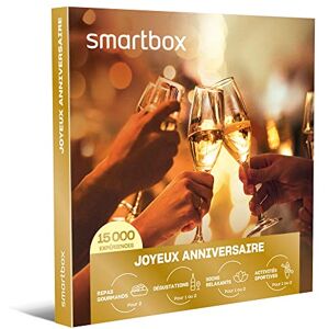 SMARTBOX Coffret Cadeau d'anniversaire Idée cadeau original pour homme ou femme : Repas ou dégustations, soins relaxants, aventure - Publicité SMARTBOX Coffret Cadeau d'anniversaire Idée cadeau original pour homme ou femme : Repas ou dégustations, soins relaxants, aventure - Publicité