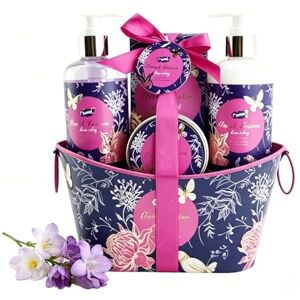 GLOSS ! Coffret Bain Lys & Freesia – Panier Beauté & Bien‑Être – Parfum Floral – Idée Cadeau Originale - Publicité GLOSS ! Coffret Bain Lys & Freesia – Panier Beauté & Bien‑Être – Parfum Floral – Idée Cadeau Originale - Publicité