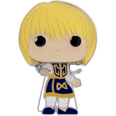 Funko Pop! Large Enamel Pin HUNTERxHUNTER: Kurapika Hunter X Hunter (HXH) Pin en Émail Broche Fantaisie Mignonne à Collectionner pour les Sacs à Dos et Sacs Idée de Cadeau - Publicité Funko Pop! Large Enamel Pin HUNTERxHUNTER: Kurapika Hunter X Hunter (HXH) Pin en Émail Broche Fantaisie Mignonne à Collectionner pour les Sacs à Dos et Sacs Idée de Cadeau - Publicité