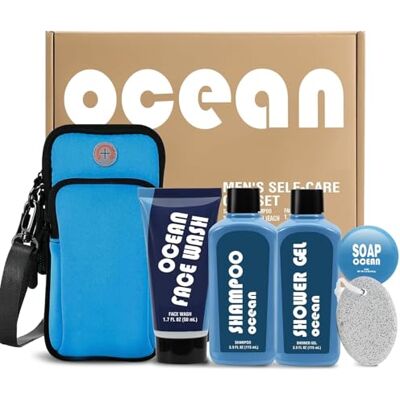 BODY & EARTH Ensemble Sport pour Homme Coffret Cadeau pour Homme 6Pièces - Publicité BODY & EARTH Ensemble Sport pour Homme Coffret Cadeau pour Homme 6Pièces - Publicité