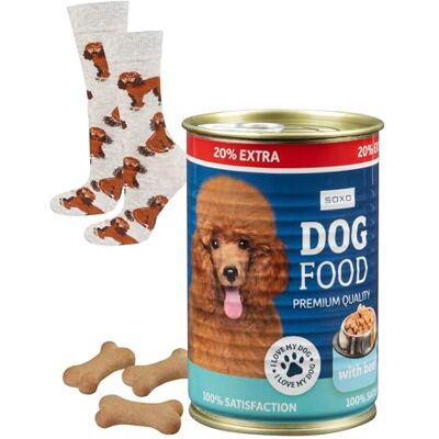 soxo Chaussettes Homme & Femme Coton Coffret Chien Cadeau Fantaisie Idée Anniversaire Drôle - Publicité soxo Chaussettes Homme & Femme Coton Coffret Chien Cadeau Fantaisie Idée Anniversaire Drôle - Publicité