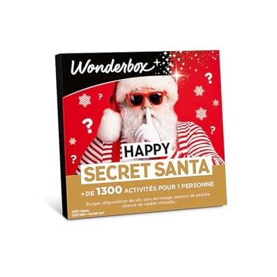 Wonderbox Happy Secret Santa Coffret Cadeau Idée Cadeau Multi Activités - Publicité Wonderbox Happy Secret Santa Coffret Cadeau Idée Cadeau Multi Activités - Publicité