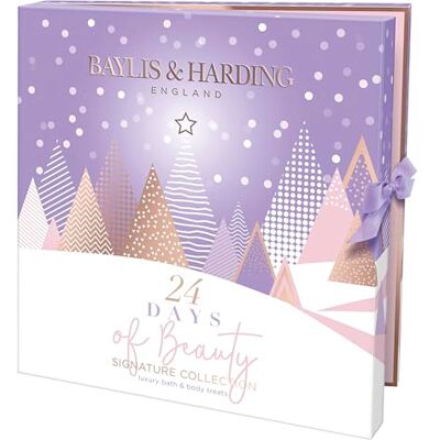 Baylis & Harding Calendrier de l'Avent 24 jours de beauté pour femme Coffret cadeau (1 pièce) – Convient aux végétaliens - Publicité Baylis & Harding Calendrier de l'Avent 24 jours de beauté pour femme Coffret cadeau (1 pièce) – Convient aux végétaliens - Publicité