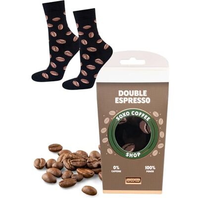 soxo Chaussettes Homme & Femme Coton Coffret Cadeau Amateur De Cafe Idée Anniversaire Drôle - Publicité soxo Chaussettes Homme & Femme Coton Coffret Cadeau Amateur De Cafe Idée Anniversaire Drôle - Publicité