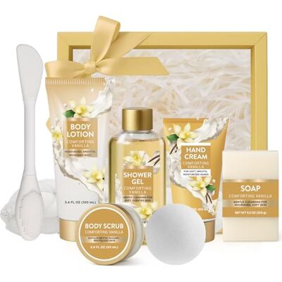 BODY & EARTH Coffret de Soins pour Femme Coffret Cadeau 8 Pièces - Publicité BODY & EARTH Coffret de Soins pour Femme Coffret Cadeau 8 Pièces - Publicité