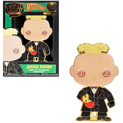 Funko Loungefly POP! Enamel Pin: Judge Doom Who Framed Roger Rabbit? Pin en Émail Broche Fantaisie Mignonne à Collectionner pour les Sacs à Dos et Sacs Idée de Cadeau Produits Officiels - Publicité Funko Loungefly POP! Enamel Pin: Judge Doom Who Framed Roger Rabbit? Pin en Émail Broche Fantaisie Mignonne à Collectionner pour les Sacs à Dos et Sacs Idée de Cadeau Produits Officiels - Publicité