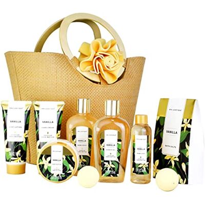 Spa Luxetique - Vanilla Spa Gift Set - Vanilla - Gift Set - Publicité Spa Luxetique - Vanilla Spa Gift Set - Vanilla - Gift Set - Publicité