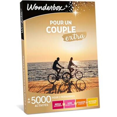 Wonderbox pour Un Couple Extra Coffret Cadeau Idée Cadeau Multi Activités - Publicité Wonderbox pour Un Couple Extra Coffret Cadeau Idée Cadeau Multi Activités - Publicité