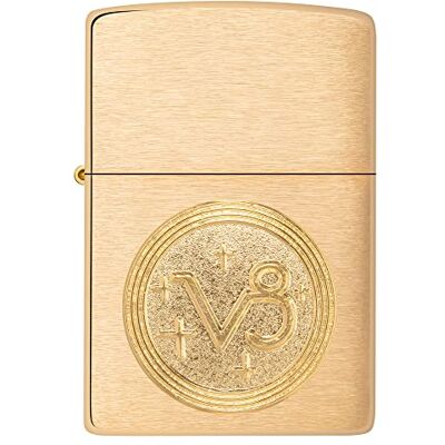 Zippo Briquet Tempête Emblème Capricorne, Zodiaque Finition Laiton Brossé Rechargeable Réutilisable Design Coupe-Vent Coffret Cadeau Fabriqué aux États-Unis Exclusivité Amazon - Publicité Zippo Briquet Tempête Emblème Capricorne, Zodiaque Finition Laiton Brossé Rechargeable Réutilisable Design Coupe-Vent Coffret Cadeau Fabriqué aux États-Unis Exclusivité Amazon - Publicité